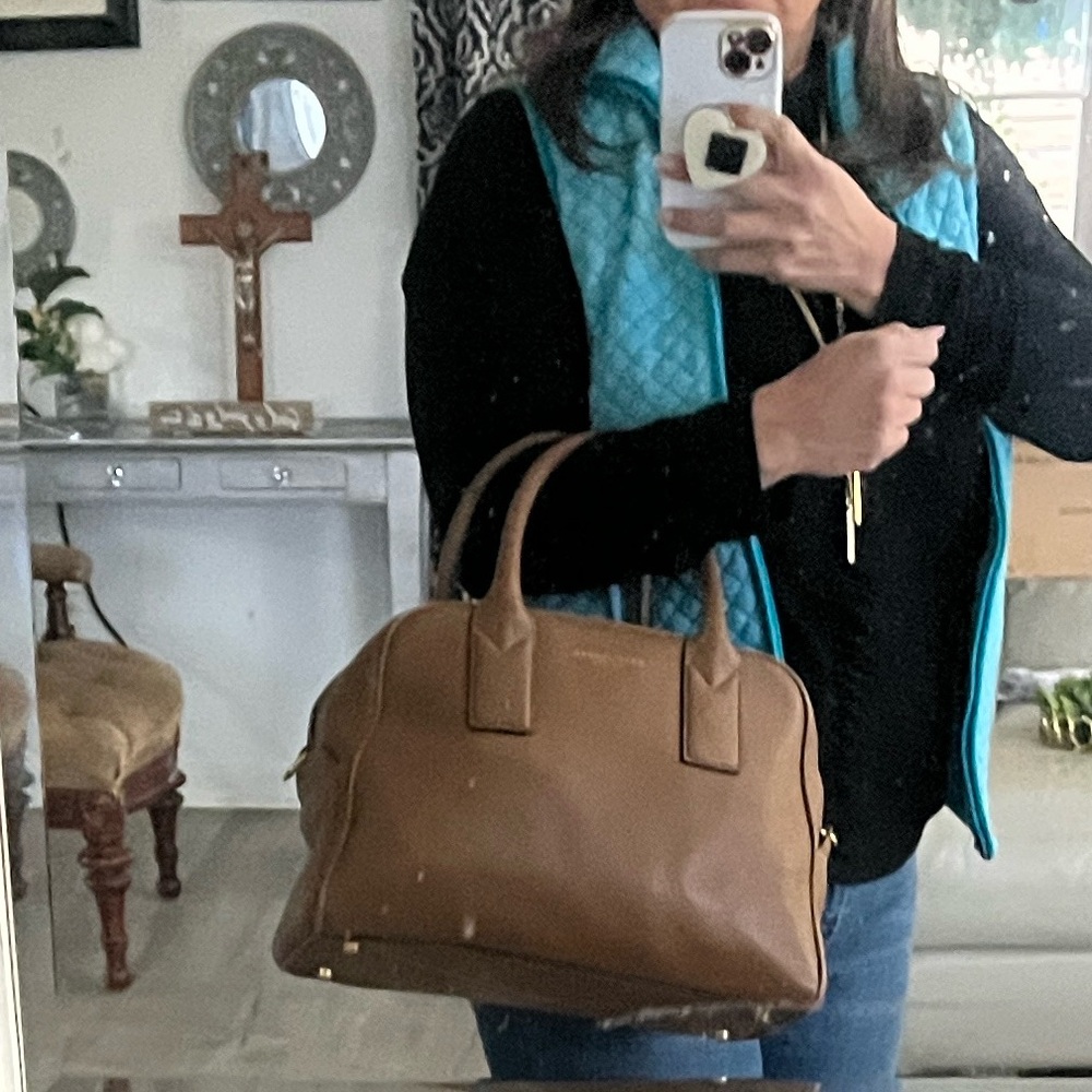 Marc Jacobs Tan Leather Satchel Bag - Picture 15 of 16